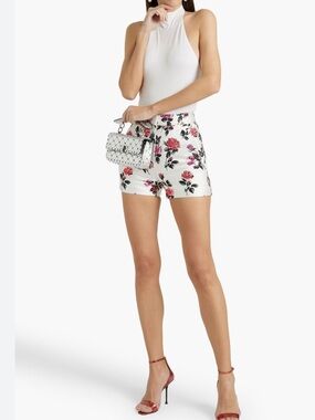 IT 44- Valentino White Floral shorts
